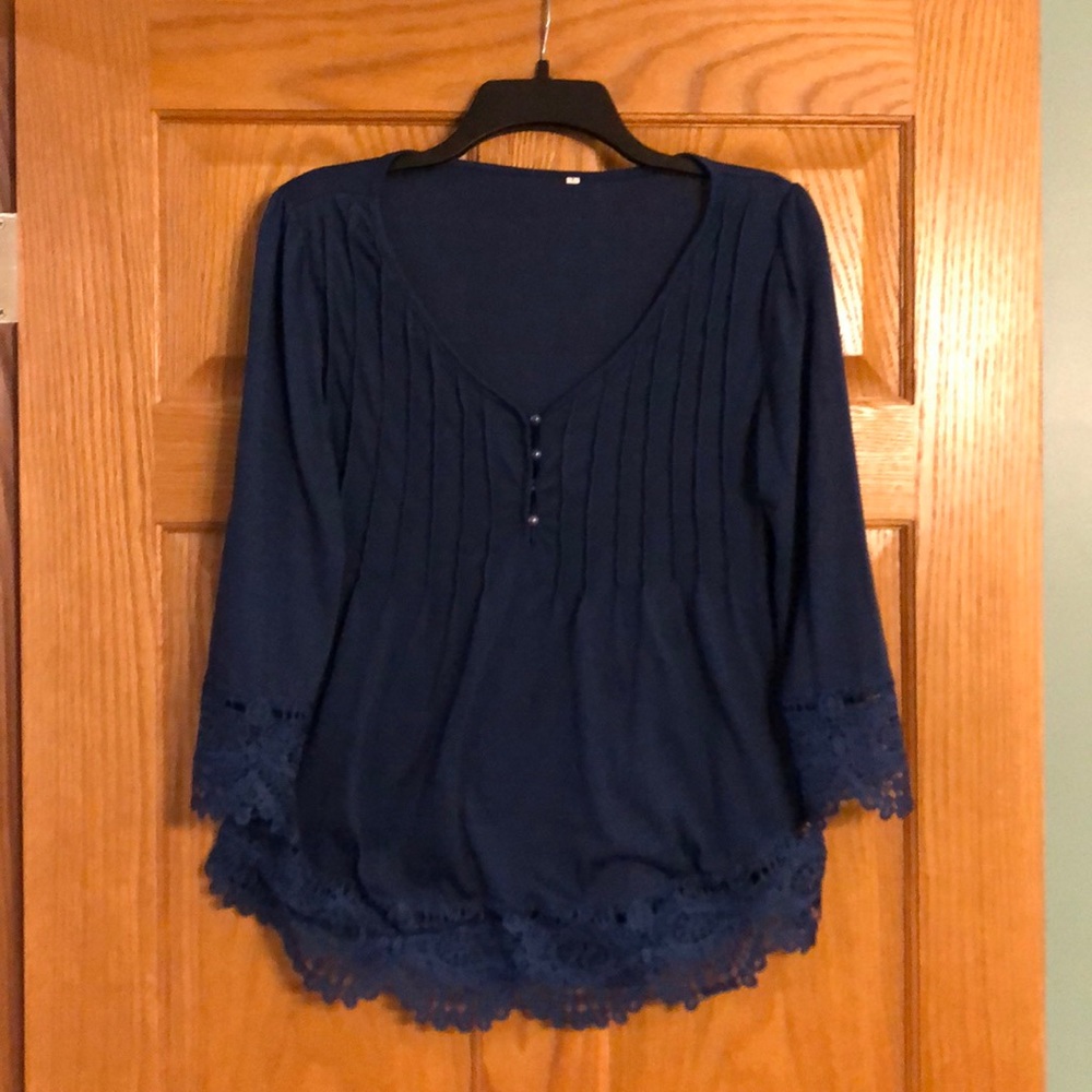 Blue blouse